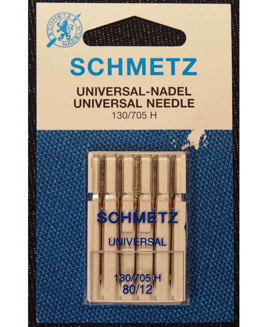 Aiguilles universelles machine à coudre - Schmetz ® Vente en ligne Taille d' aiguille 80/12