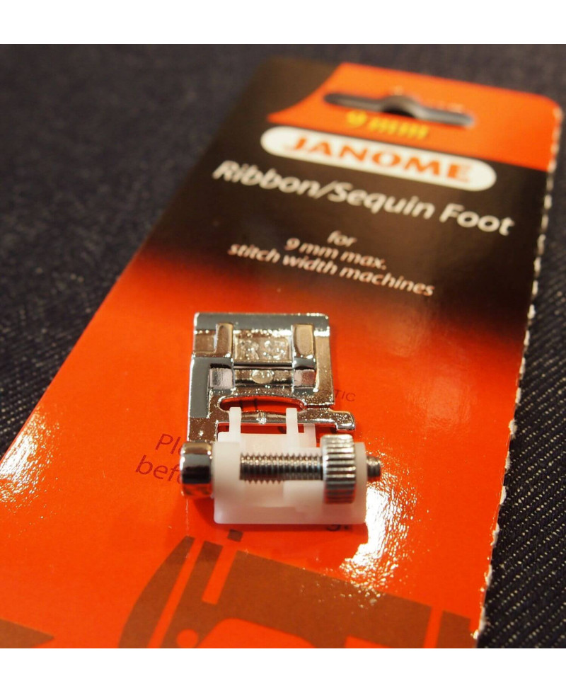 Kit Plaque à Aiguille Teflon Avec Pied Ultra Glisse JANOME - Espace Couture