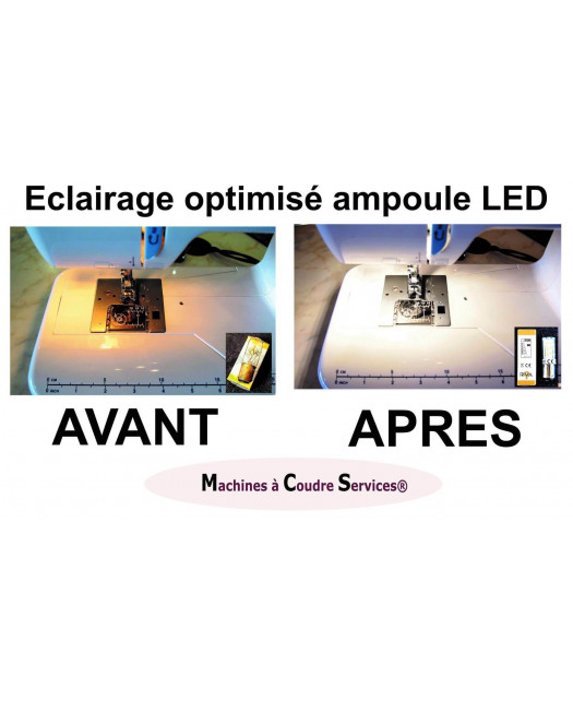 Ampoule Leds à Vis PRYM pour Machine à Coudre - LA COUSERIE CRÉATIVE