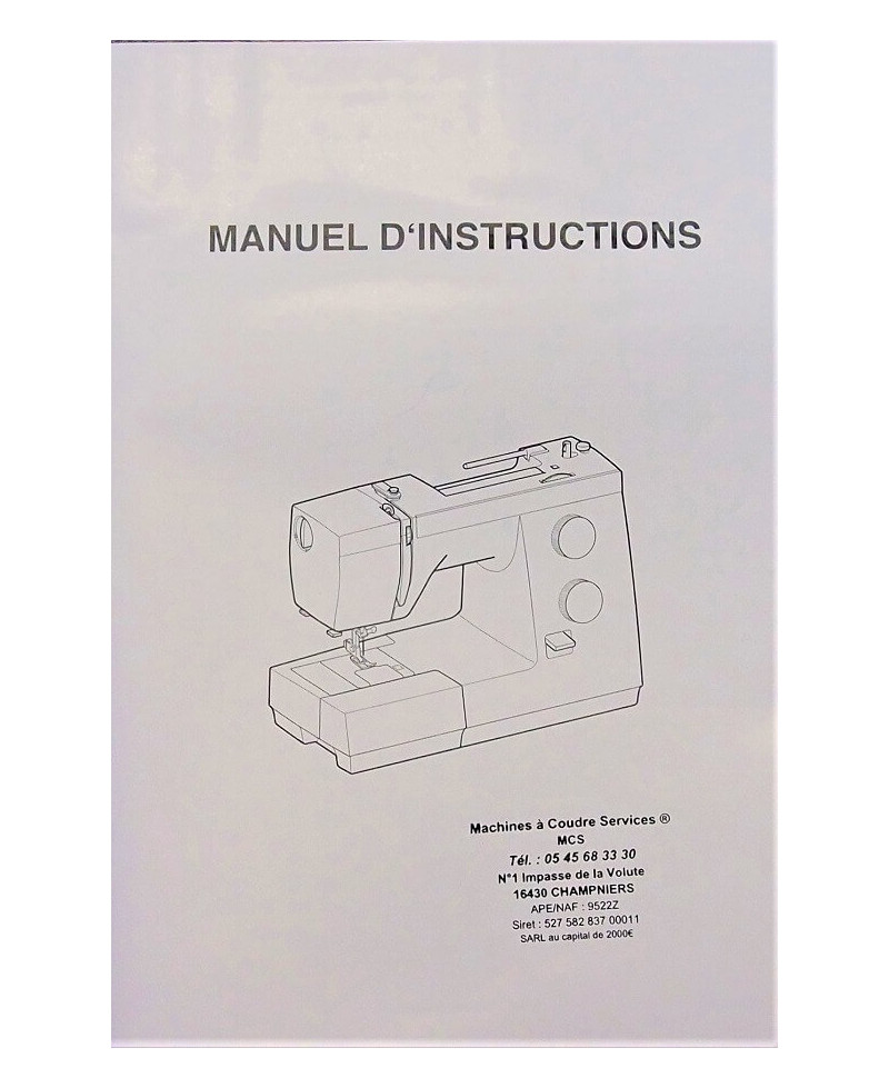 Manuel d'instructions JANOME 725S