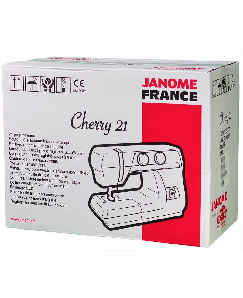 Machine à coudre JANOME CHERRY 21