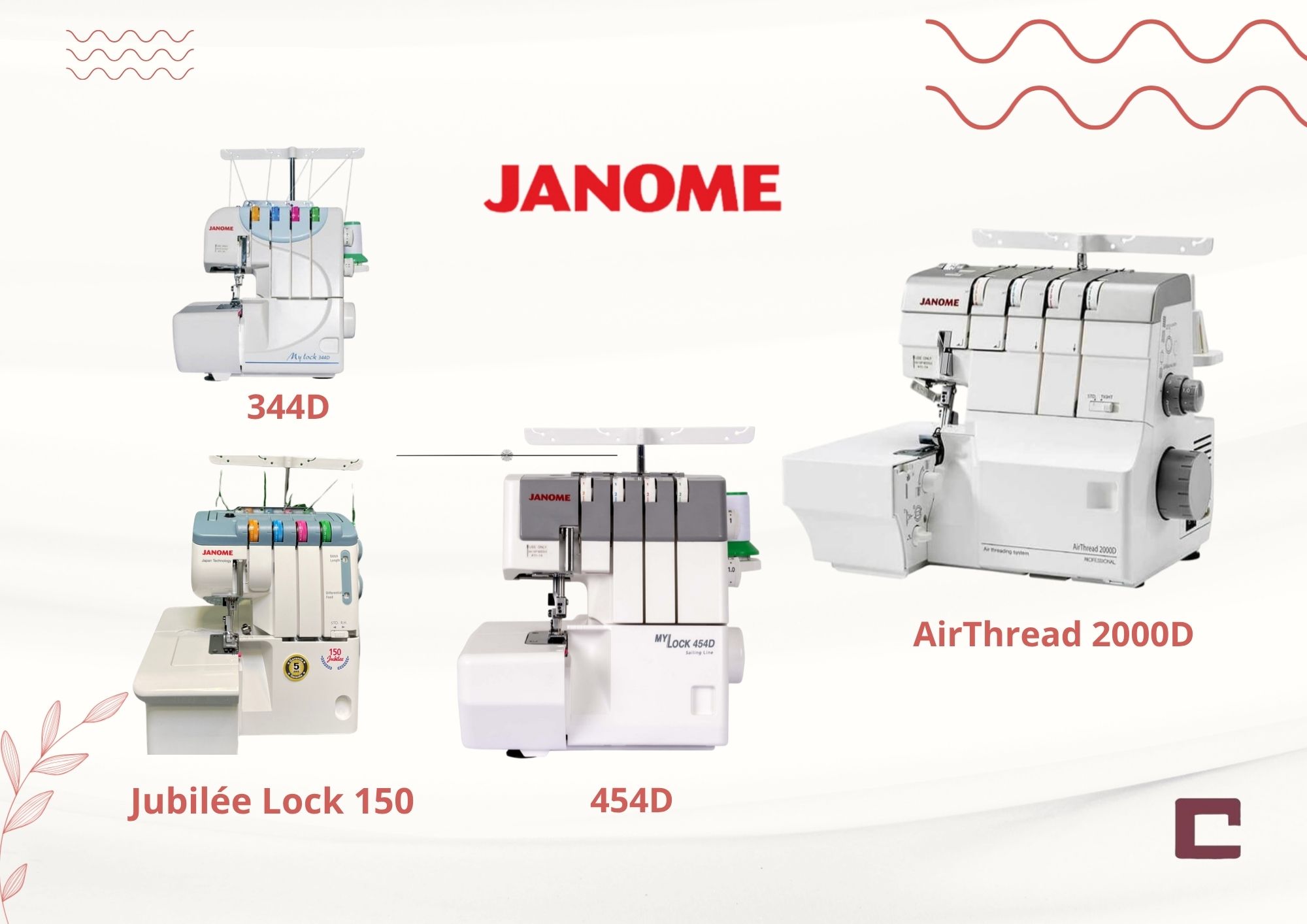 Quelle surjeteuse JANOME choisir ? Guide complet + quiz simple